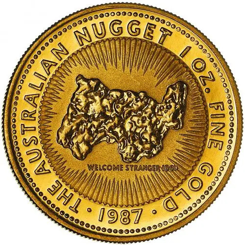 Perth Mint: Samorodek 1 uncja Złota różne roczniki