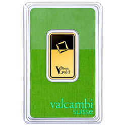 Sztabka Valcambi "Green Gold" 20 gramów Złota