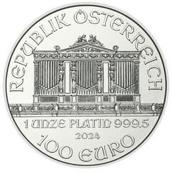  Wiedeński Filharmonik 1 uncja Platyny 2024