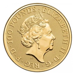 The Queen’s Beasts: Set of 11 coins 1 oz Gold 2016-2020