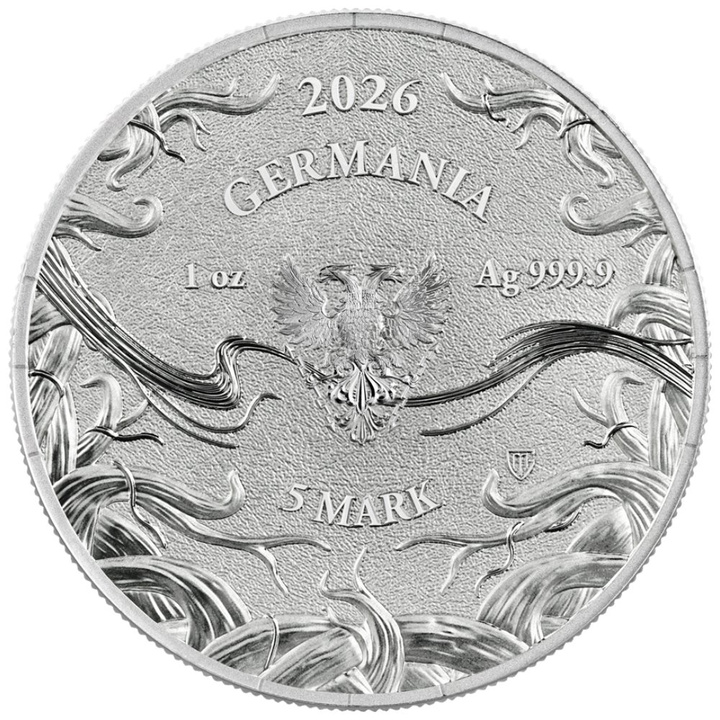 Germania Mint : Norns – Urd 1 once d’Argent 2026