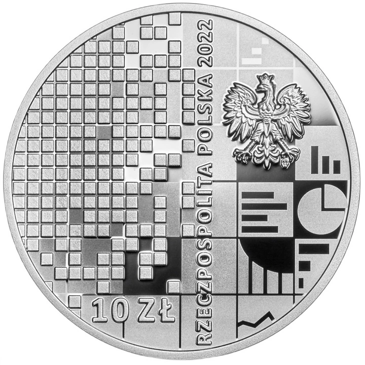 Moneta in argento NBP: Grandi economisti polacchi - Władysław Zawadzki 10 zł argento 2022 Proof cartella/astuccio