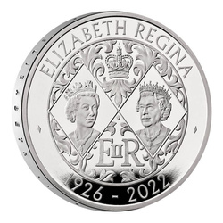 Majestatea Sa Regina Elisabeta a II-a 5 £ Cupronichel 2022