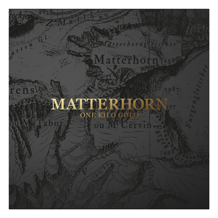 Suiza: El Matterhorn 1 onza de oro 2025 Proof