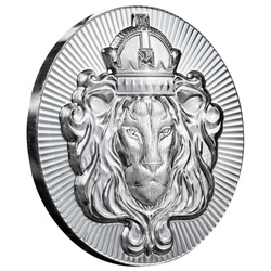 Medalie de argint Scottsdale Mint: Lion Stacker 1 uncie de argint