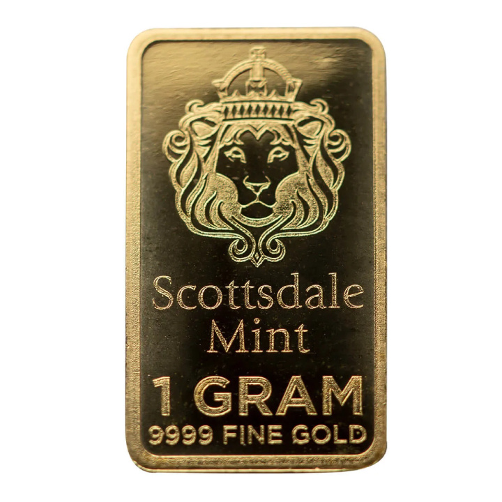 Scottsdale Mint Prepper 1 gramm aranyrudacska (100 darab)