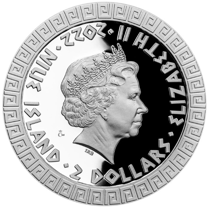 Niue: Creature mitiche - Minotauro $2 Srebro 2022 Proof