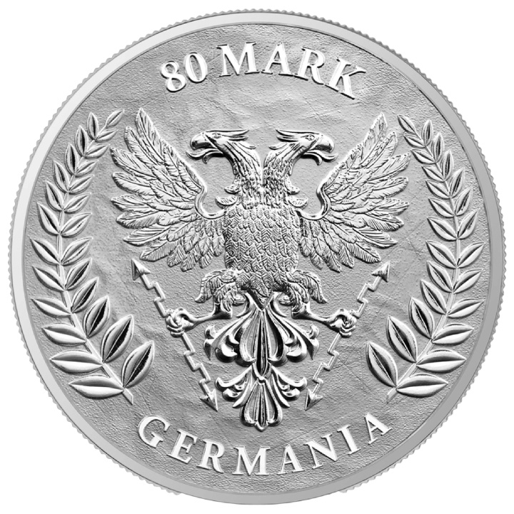 Germania 1000 gramos Plata 2025