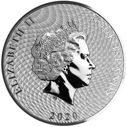 Islas Cook HMS Bounty 1 oz Plata 2020