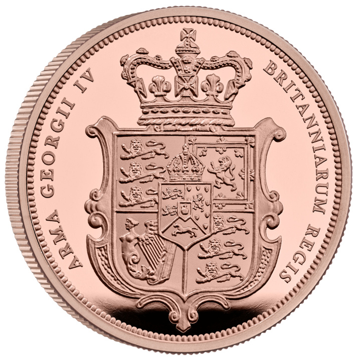 Wielka Brytania: Suweren Zestaw 5 złotych monet 2025 Proof