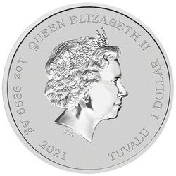 Tuvalu: La Familia Simpson 1 oz Plata 2021