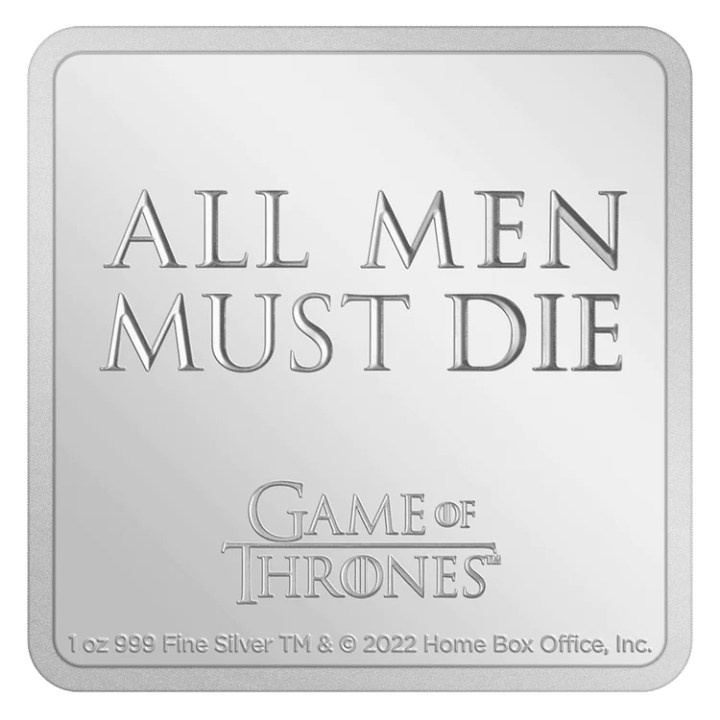 Game of Thrones - Three Eyed Raven 1 uncja Srebra 2022 Proof