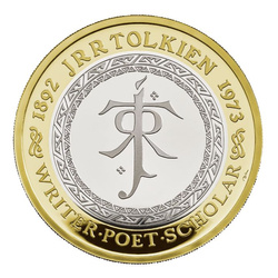 Zestaw 5 monet Wielka Brytania Srebro 2023 Proof Commemorative Coin