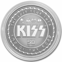 Niue: KISS 50th Anniversary 1 oz Silver 2023