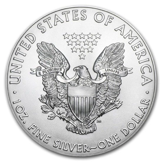 American Eagle 1 onza de plata 2019