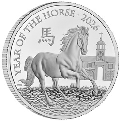 Royal Mint Lunar: Year of the Horse 1 oz Silver 2026 Proof