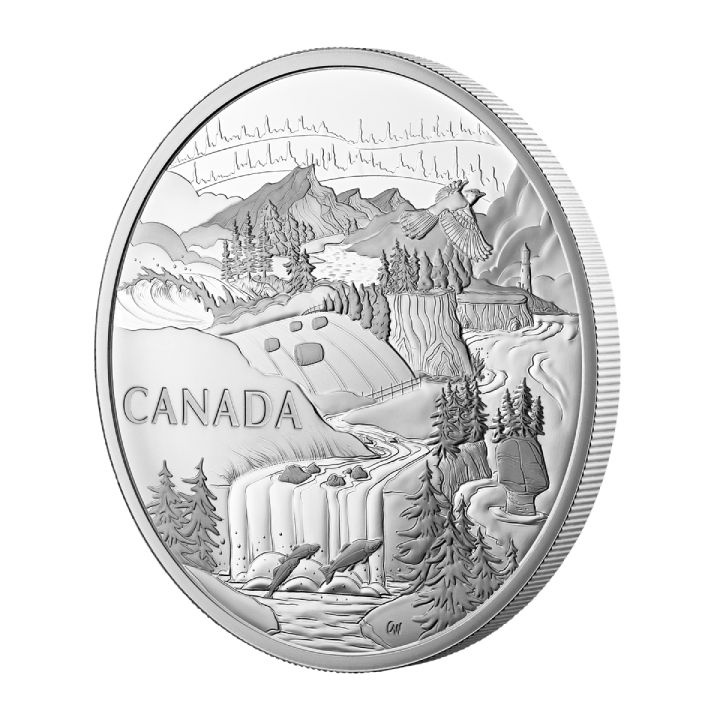 Canada: Visioni del Canada 2 once d'argento 2022 Proof