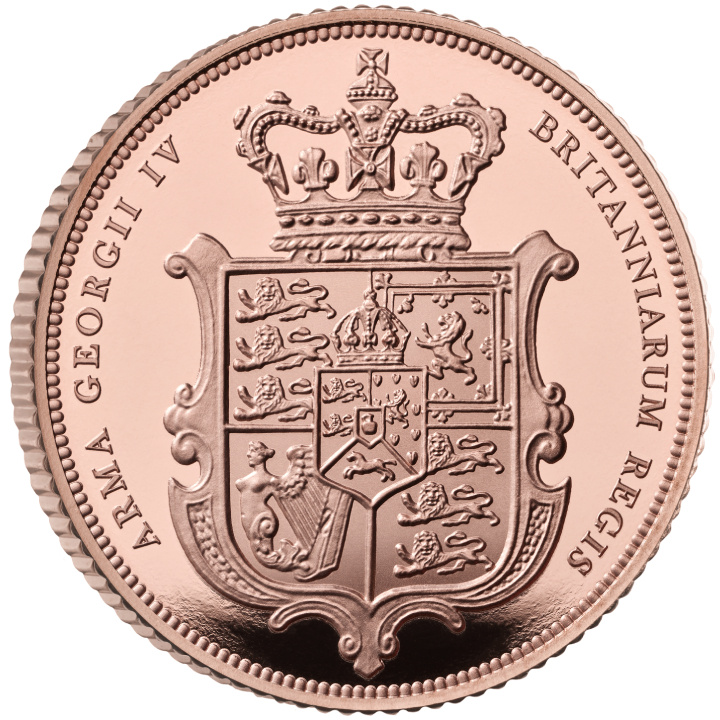 Wielka Brytania: Suweren Zestaw 5 złotych monet 2025 Proof