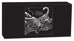 Lunar III: Year of the Tiger - Three-coin set 3x1 oz Silver 2022