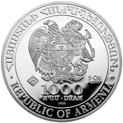 Arca de Noé 5 oz Plata 2025
