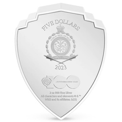 Niue: Looney Tunes Mashups - Superman coloured 2 oz Plata 2023 Proof