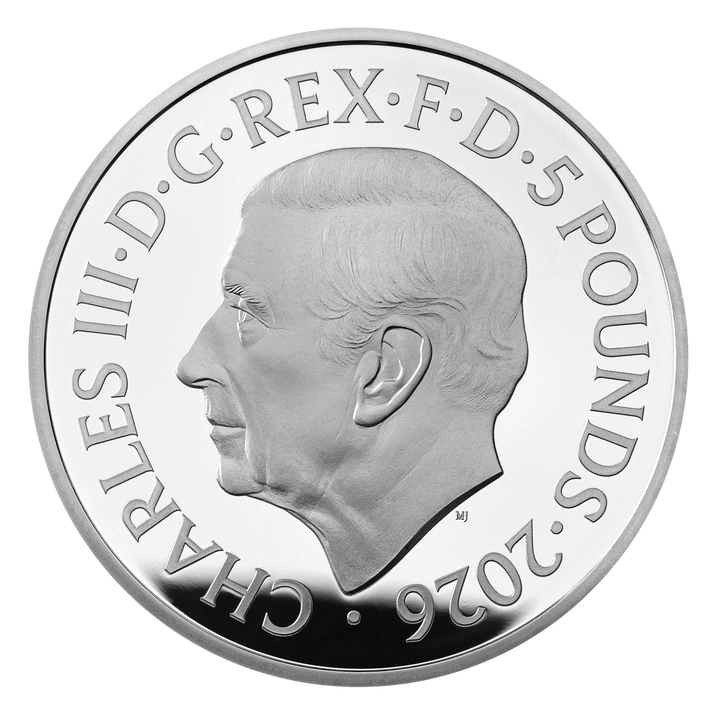 Centenaire de la naissance de la reine Élisabeth £5 argent 2026 Proof
