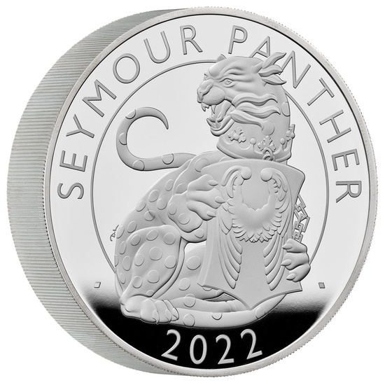 The Royal Tudor Beasts: Seymour Panther 10 once d'argento 2022 Proof