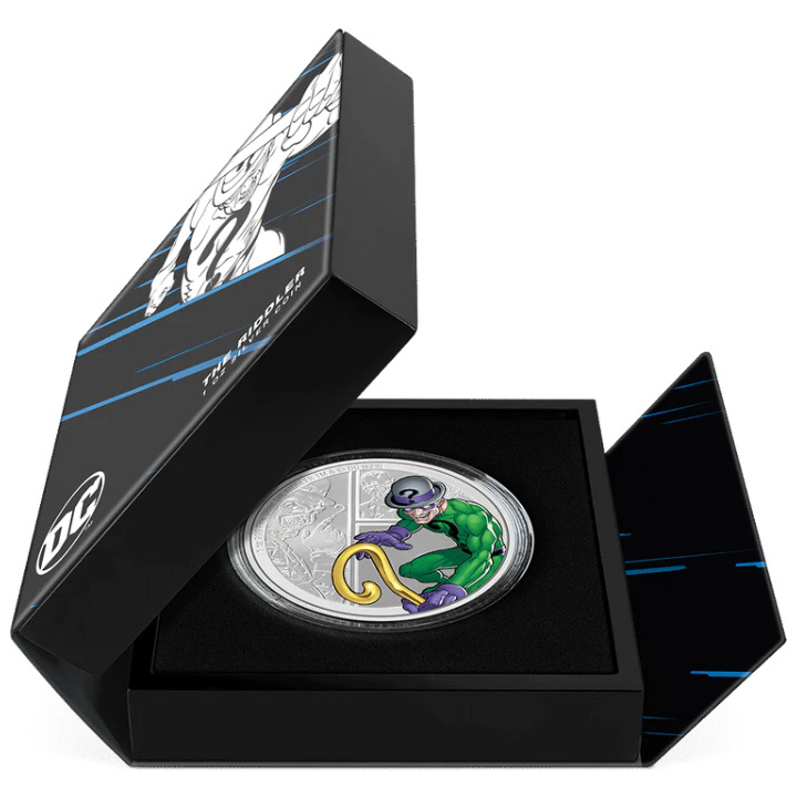 Niue: DC Villains - The Riddler coloured 1 oz Silver 2023 Proof