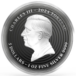 Tokelau: Icono Vincent van Gogh 1 oz Plata 2024 Prooflike