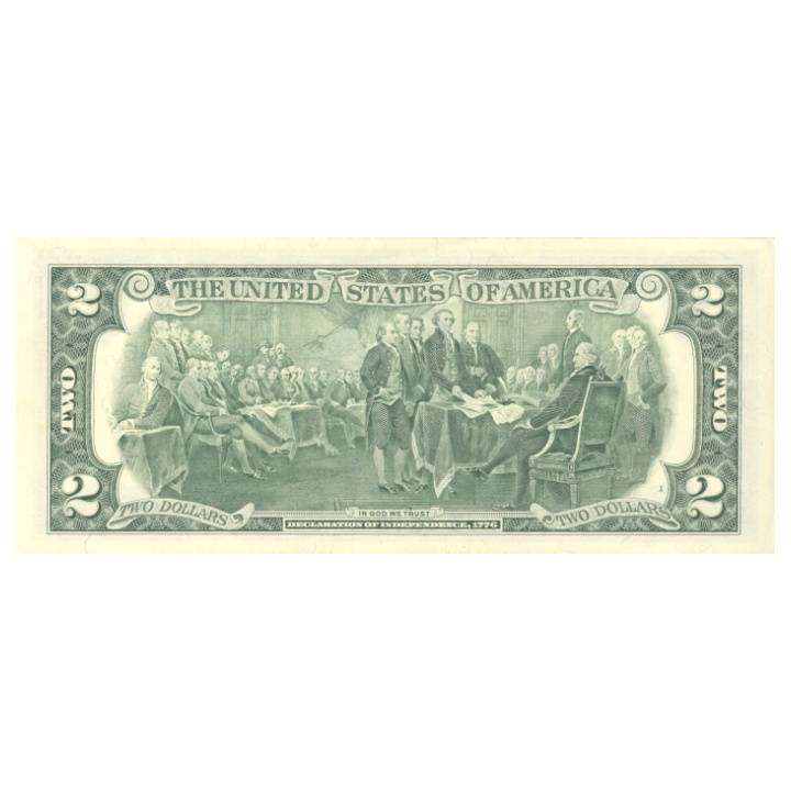 Bancnot SUA 2 dolari 2 U.S. dollars / 2 USD UNC 100 bucăți