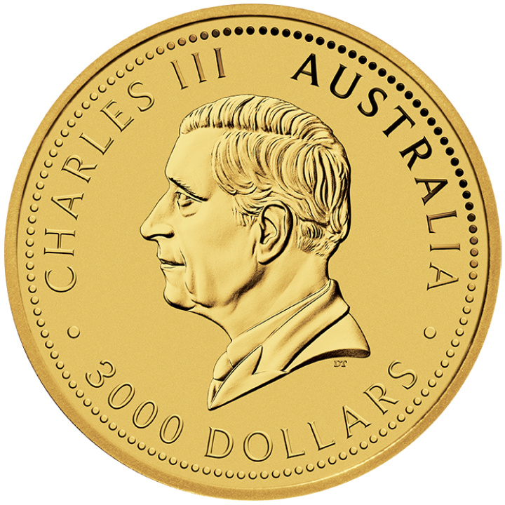 Canguro australiano 1000 grammi d'oro 2024