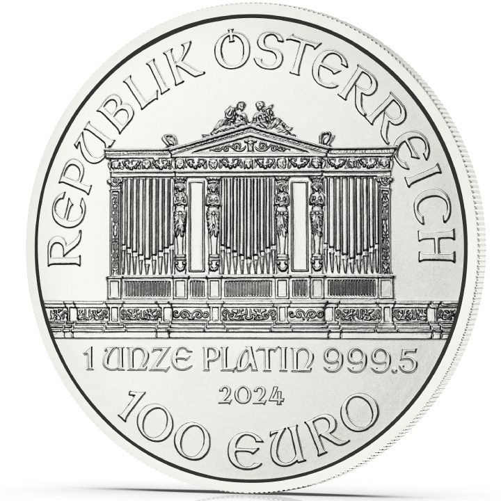 Bécsi Filharmonikusok 1 uncia platina 2024