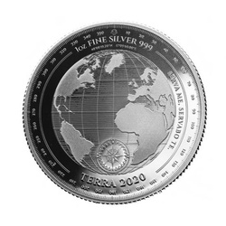 Tokelau: Terra 1 oz Silber 2020
