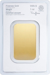 1 oz Goldbarren Heraeus