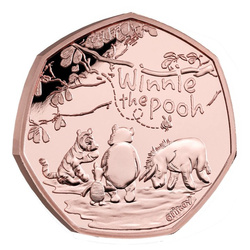 Kubuś Puchatek i Przyjaciele Złoto 2022 Proof