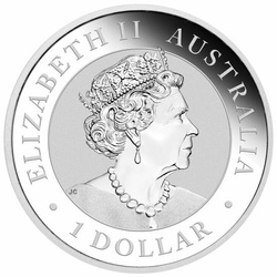 Orzeł Australijski 1 uncja Srebra 2022