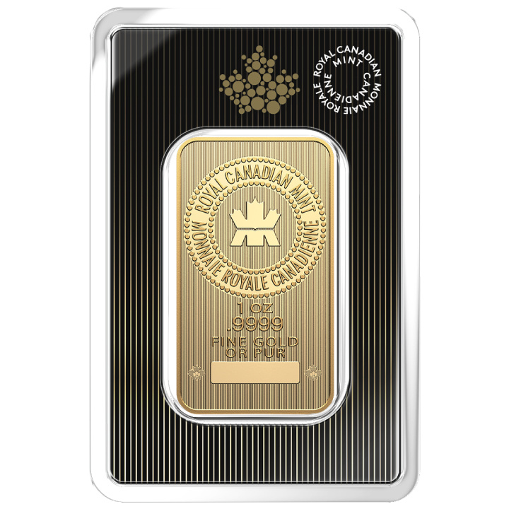 Sztabka The Royal Canadian Mint - Wafer 1 uncja Złota 2024