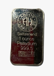 Bar Argor Heraeus 1 oz Pallad 