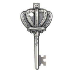 Islas Cook: Key to my Kingdom 1 oz Silver 2023 Ultra High Relief Antiqued Coin