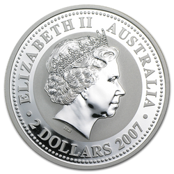 Lunar I: Jahr des Tigers 2 oz Silber 2010