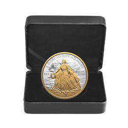 Canadá: Peace Dollar Chapado en oro $50 Plata 2026 Proof