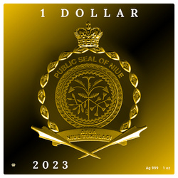 Niue: A dzsungel könyve – Tigris Shere Khan 1 dollár ezüst 2022 Proof