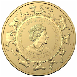 RAM: Lunar - Year of the Dragon 1 oz Gold 2024 