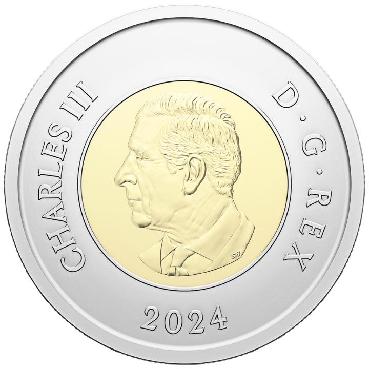 Canada: 100° anniversario della Royal Canadian Air Force colorata $2 2024