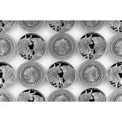 Tokelau: Bull & Bear 1 oz Silber 2022