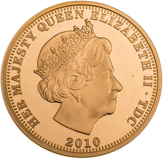 Svatý Jiří a drak 8,4 gramů zlata 2010 Proof