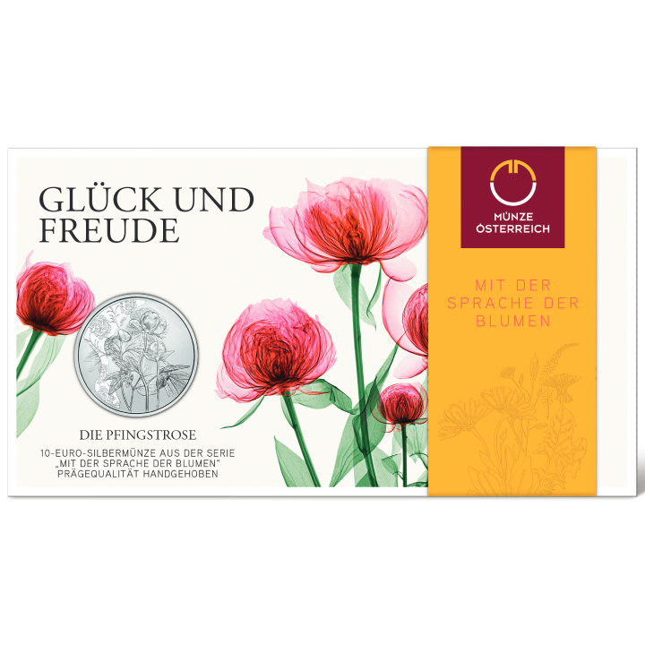 A pünkösdi rózsa 10 euró ezüst 2024