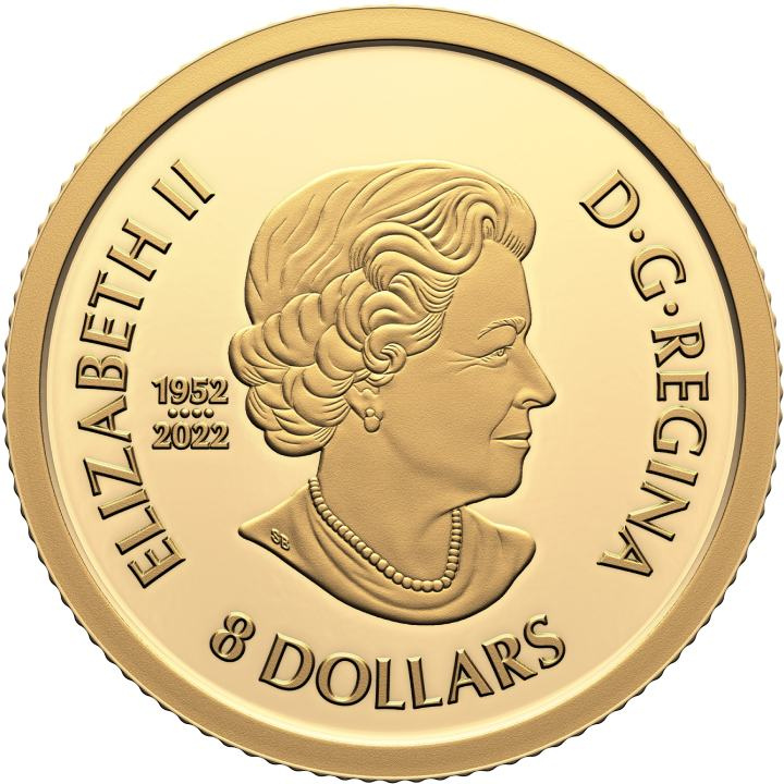 Canada: Spirit Dragon $8 Złoto 2024 Proof