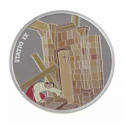Via Dolorosa - 14 Coloured Coin Set 1 oz Silber 2016 Prooflike