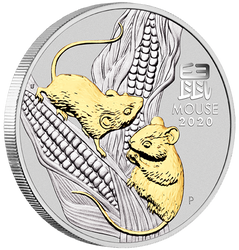 Lunar III : Année du Rat Set 3 onces d'argent Première 01.10